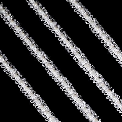 Lace ribbon decorated with 10 -meter pearls, lace ribbon decorated with pearls for sewing, crafts, clothing, wedding dress decoration (B).. Shop across boundaries at DIAYTAR NIGERIA and enjoy budget-friendly nationwide delivery within the week.