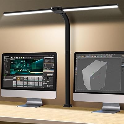 LED office lamp for home double head lamp with pliers.. Experience shopping freedom with DIAYTAR NIGERIA's vast selection and 5-8 day nationwide delivery service.