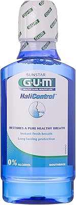 Mouth rinse Jum Halicontrol - Alcohol without alcohol kills bacteria responsible for odors - Instant breathing - Long -term protection - Restores the effect of a fresh and healthy breath - 300 ml.. DIAYTAR NIGERIA: Where countless products meet affordable prices and reliable nationwide shipping.