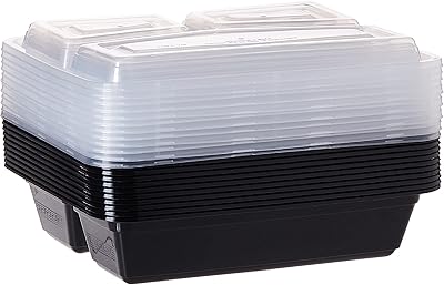 Ecological disposable rectangular container for SNH microwave - 3 compartments - 12 pieces... Enjoy effortless shopping and speedy delivery with DIAYTAR Nigeria.