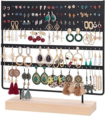 Support of Tomface 144 Tomface Earrings In the Shape Tree Holes jewelry display with tray.. DIAYTAR NIGERIA: Your trusted e-commerce partner with extensive product choices and affordable delivery.