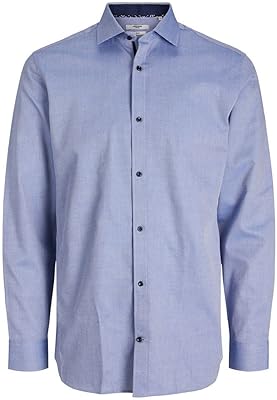 Long sleeve t-shirt Royal Jack & Jones for men.. Elevate your shopping experience with DIAYTAR NIGERIA's vast catalog and budget-friendly options.