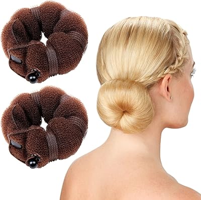 Beauty bun hairstyle hot bun bun 2 -piece magic torsion ring previous hair donut to shape bun bun for children ballerina, size s, brown.. Discover shopping simplified with DIAYTAR NIGERIA's comprehensive platform and reliable 5-8 day shipping.