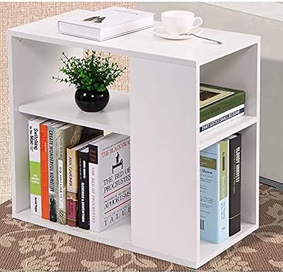 Geometric wooden table Bonside de Hira Moto Corporation (finish: - white - pre -brilliant mat).. With DIAYTAR Nigeria, shopping online is easy, affordable, and fast.