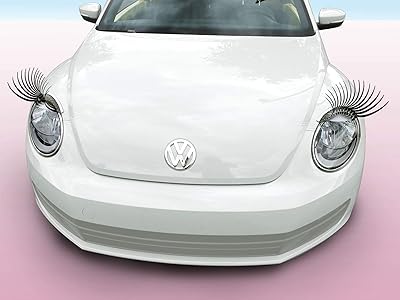 Classic black 3D car eyelash for Beetle (2012-present).. You deserve better shopping — choose DIAYTAR Nigeria today.