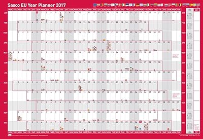 Kit de Planification SASCO 2017 EU, 915 x 610 mm - Autocollant.. Shop everything from A to Z on DIAYTAR Nigeria — delivered nationwide.