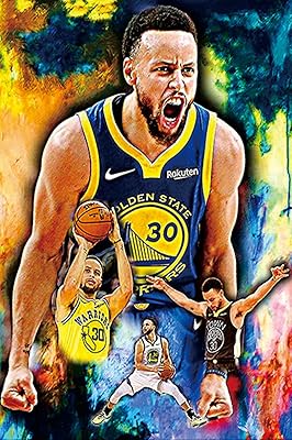 SEOLLX STEPHEN CURRY 16 "X 24" poster, art poster of the superstar Stephen CURRY, wall art of the Golden State Warriors - Excellent gift for basketball fans, children and adults, without framework.. Discover why DIAYTAR NIGERIA is the smart shopper's choice for affordable products delivered nationwide.