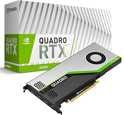 Professional graphics card PNY Quadro RTX 4000 8 GB GDDR6 PCI Express 3.0 × 16, 1 location, 3 DisplayPort ports, 8K support, Ultra-Silencious Active Fan.. Experience shopping freedom with DIAYTAR NIGERIA's vast catalog and nationwide 5-8 day shipping.