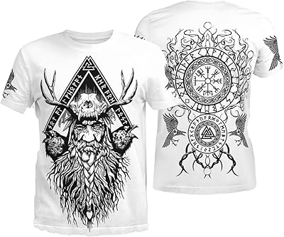 Short sleeve t-shirt Odin Raven Vegvisir Viking, full size S-5XL men/women.. Don’t wait weeks — DIAYTAR Nigeria delivers your order in just a few days.
