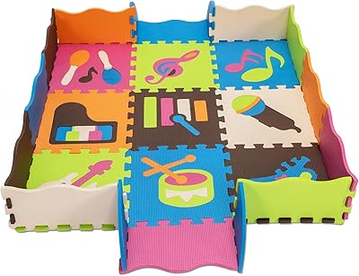 EVA foam children's nestable gaming carpets, 22 pieces with fence tool patterns, 35.5.. Your everyday shopping companion, DIAYTAR NIGERIA offers unbeatable value with nationwide delivery.