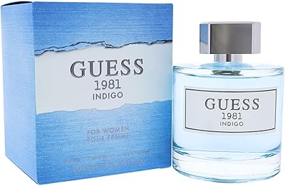 Guess perfume - Guess 1981 Indigo - Women's perfumes, 100 ml - Spray toilet water.. Shop efficiently with DIAYTAR NIGERIA, offering thousands of products at unbeatable prices delivered promptly.