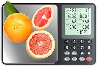 Fuzion nutrition food balance, digital food balance for weight loss, calculation of food facts, macro, calories, meal preparation, portions control, stainless steel.. DIAYTAR NIGERIA: Your one-stop e-commerce destination with affordable prices and nationwide delivery in 5-8 days.