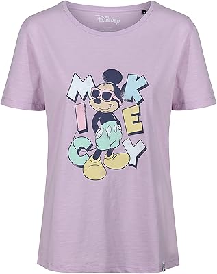 Disney T -shirt Mickey Cool Pastel - Violet, Size: XL - Vintage style under official license, printed in the United Kingdom, of ethical origin, Violet, XL.. Experience the simplicity of DIAYTAR NIGERIA's extensive marketplace with delivery within 8 days.
