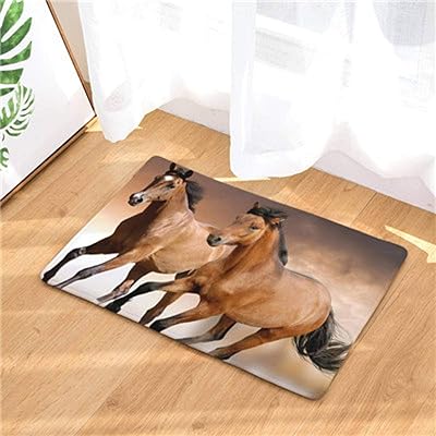 Carpet Print Horse Paillassons Bathroom Kitchen Home Carpet Floor Rugs Single Living Room 40x60cm.. Why pay more? DIAYTAR Nigeria gives you the best for less.