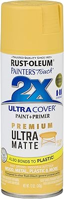 Rust-oleum painter's touch ultra cover 2x spray + apprêt mat 12 oz.. DIAYTAR NIGERIA: Connecting Nigerians with their needs through our affordable and diverse marketplace.
