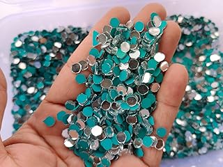 Mirrors Kit Vinayak Gallery for the manufacture of jewelry and other handicrafts (6 mm round) (500 pieces in total) 1 cone of free fabric glue.. DIAYTAR NIGERIA makes quality accessible with our affordable prices and dependable delivery service.