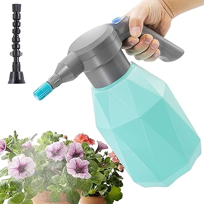 2L electric spray bottle for indoor and outdoor plants, automatic watering bottle powered by rechargeable battery with adjustable nozzle for gardening, fertilization and cleaning (blue).. DIAYTAR NIGERIA: Where value shopping meets reliable 5-8 day delivery across the nation.