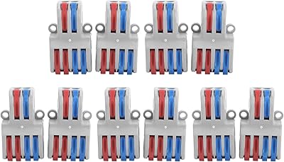10 Parts Compact wire connector connectors of nut borne tree Quick connection equipment SPL (SPL-42).. DIAYTAR NIGERIA: Where every shopping need is met with affordable prices and reliable 5-8 day delivery.