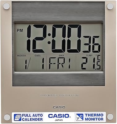Digital wall clock Casio ID-11S-11DF-Gray.. Get more, save more — only on DIAYTAR Nigeria.