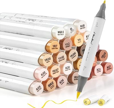 Skin color markers with point brush Oh Ho - Double -pointed skin -based skin color markers for adult artists to color and illustrate - 24 shades of skin tones with 1 mixer - Brush and precision - Honolulu Bee.. Experience the joy of discovery with DIAYTAR NIGERIA's vast catalog and nationwide affordable delivery.