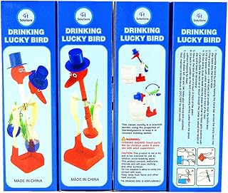 & Solutions batch of 4 drinking birds (liquid color.. DIAYTAR NIGERIA delivers more than products - we deliver affordable shopping satisfaction nationwide.