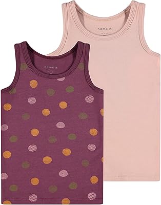 Sleep it mini girls sleeveless blouse (pack of 2).. Experience the DIAYTAR difference with our vast product selection and delivery within 5-8 days.