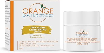 Hydrating and whitening cream for the face with Vitamin C Double action Oranceli with lactic acid, 2 oz.. Shop with purpose at DIAYTAR NIGERIA, where your money goes further and delivery is always prompt.