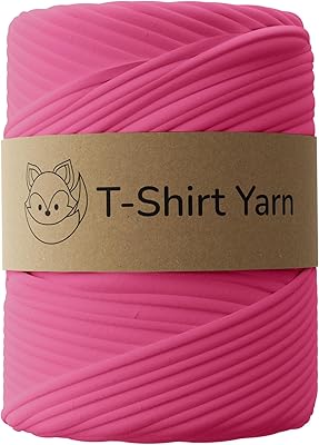 T-shirt in thread of cotton cotton zpagetti - crochet knit - 100 meters - (pink).. Your e-commerce hub for everything — DIAYTAR Nigeria has you covered.