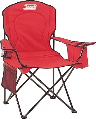 Coleman - Large foldable outdoor campsite with isothermal bag - Red - 2000002189.. DIAYTAR NIGERIA: Your trusted partner for affordable online shopping with reliable delivery timeframes.