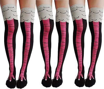 3 pieces chicken legs foot socks chicken cartons for women on high socks.. Your comprehensive marketplace awaits at DIAYTAR NIGERIA with affordable prices and reliable delivery times.