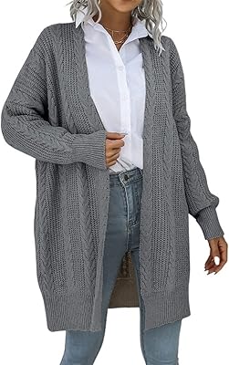Lucy Women Fall Sweater Winter Long Wool Sweater Pull Color Thick torsion Low Pull knitted Women (Color: Gray).. Experience shopping satisfaction with DIAYTAR NIGERIA's vast selection and budget-friendly delivery options.