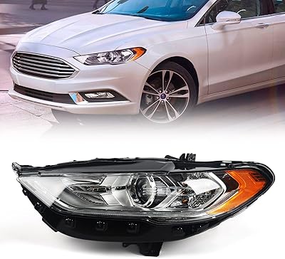 Replacement lighthouse bulb for Ford Fusion 2017 2018 2019 2020 Chrome Lighthouse on the left left driver side HS7Z13008H.. Discover the joy of online shopping with DIAYTAR NIGERIA's budget-friendly prices and reliable shipping.