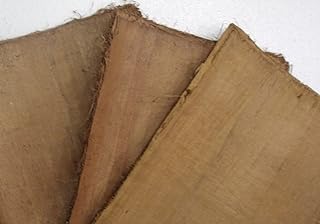 10 pieces of large virgin papyrus, original Egyptian handles 8 "x 6" (20 x 15 cm).. More than a store — DIAYTAR Nigeria is your shopping partner.