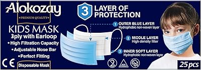 Children's mask 25 rooms - 3 layers.. DIAYTAR NIGERIA delivers happiness in 5-8 days with our affordable and diverse product range.