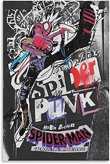 Spider Man film poster through the Spider-Verse 2023, Printing on canvas, High Definition Wall Decoration for Fans of Boys and Girls, 16 x 24 inch gift (40 x 60 cm) without frame-2023 Spider Movie Man through the spid.. Shop everything from A to Z on DIAYTAR Nigeria — delivered nationwide.