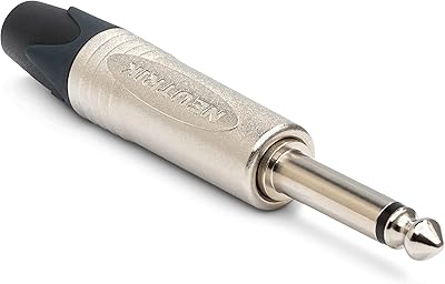 Fiche jack simple neutrik np2x 6,3 mm, argent, 0,39" x 1,53".. Skip the traffic, shop online — DIAYTAR Nigeria brings it to you.