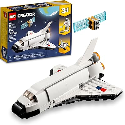 3 in 1 Lego Space Shuttle toy from the Creator to the figurine.. Unlock endless possibilities with DIAYTAR NIGERIA's affordable marketplace and reliable delivery service.