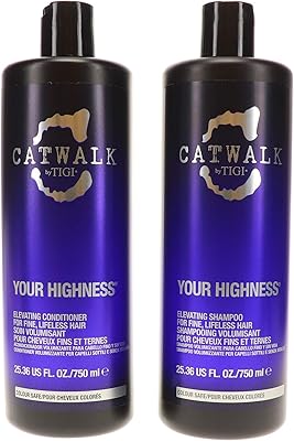 Tigi catwalk your highness volume twin shampoing et revitalisant, 25,5 oz.. Shop local, shop fast — DIAYTAR Nigeria delivers across the country.