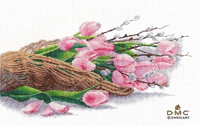 Kit of cross stitch counted in the oven Marussia - The philosophy of spring - 35 x 19 cm.. Why pay more? DIAYTAR Nigeria gives you the best for less.