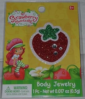 Strawberry Shortcake body jewelry - Severed strawberry with 3 jewelry - 1 room.. DIAYTAR NIGERIA transforms dreams into deliveries with our affordable prices and 5-8 day shipping.