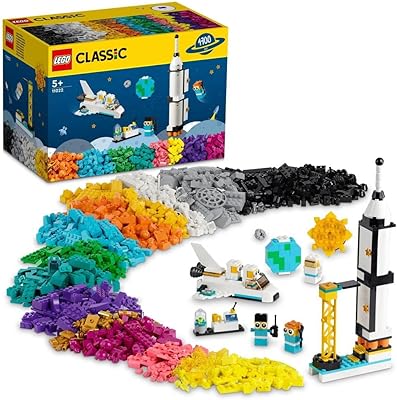 Lego Classic 11022 spatial mission set; Creative toys for children (1,700 pieces).. DIAYTAR NIGERIA brings affordable shopping to your fingertips with reliable delivery in less than 8 days.