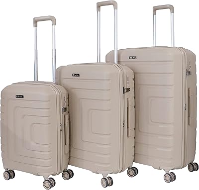 Unbreakable Berne Approved TSA luggage with 4 double champagne wheels.. The future of Nigerian shopping is here — DIAYTAR Nigeria.