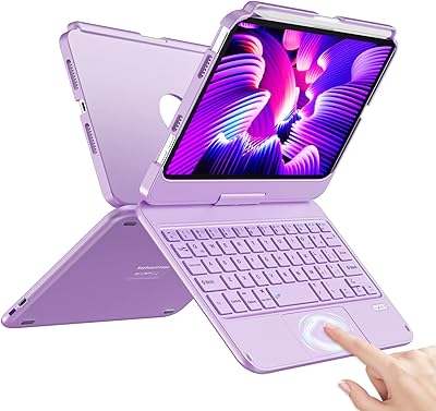 Hot Life case for iPad Mini 6 with keyboard, Touch screen keyboard for iPad Mini 6th generation 2021 8.3 inch, 360 -degree rotary protective cover - Thin and protector for iPad Mini (6th generation 2021).. DIAYTAR NIGERIA: Your trusted e-commerce partner with extensive product choices and affordable delivery.