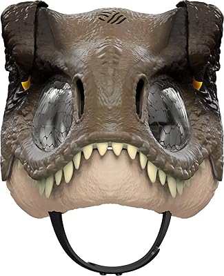 Masque rex de dinosaure jurassic world tyrannosaurus chomp and roar, gyw85, multicolore.. DIAYTAR NIGERIA: Where affordability meets variety in Nigeria's most comprehensive online marketplace.
