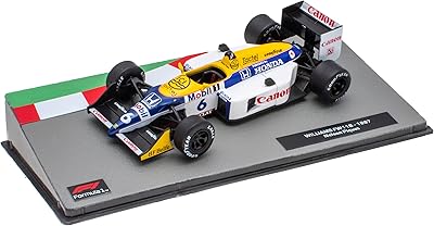 Oppo 10 - Mini Formula 1 1/43 car compatible with Williams FW11B - Nelson Piquet - 1987 - F1 FD054.. DIAYTAR NIGERIA: Your trusted e-commerce partner with extensive product choices and affordable delivery.