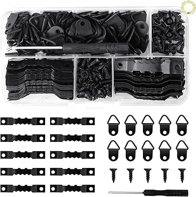 Haicheng Suspension Kit of Photos 100 Pieces with toothed hooks to hang on the wall.. Explore the biggest product variety online — only at DIAYTAR Nigeria.