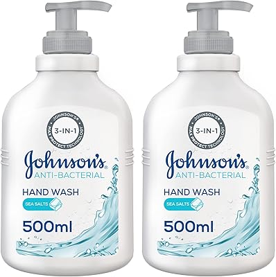 Hand wash Johnson's, antibacterial sea salt, 500 ml, 552.8 g, set 1+1 free.. Why waste time in traffic when you can shop online at DIAYTAR Nigeria? Enjoy convenience, unbeatable prices, and prompt delivery anywhere in Nigeria.
