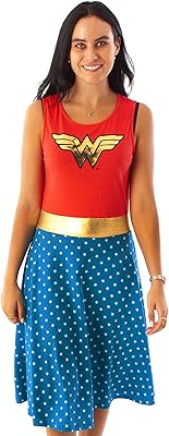 Costume DC Comics Wonder Woman For Women, Red or Blue Cosplay dress | Cosplay party gifts for women.. DIAYTAR Nigeria: Shopping that fits your budget and your schedule.