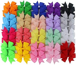 30 pieces of hair knots ribbon for little girls, matching colors.. DIAYTAR NIGERIA redefines convenience with our vast product selection and swift nationwide delivery.