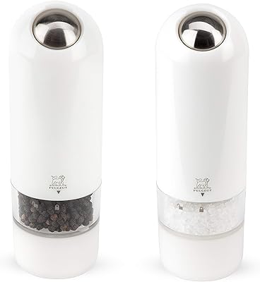 Gift set with pepper and salt Peugeot Alaska Collection, white, 17 cm, PG-2/27667 model.. DIAYTAR NIGERIA delivers what you want at prices you'll love, all within 5-8 days nationwide.